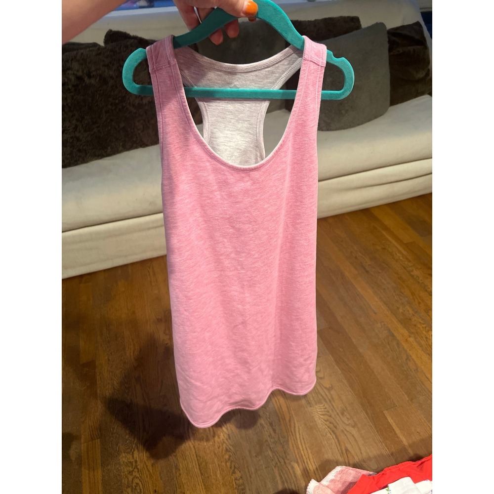 Ivivva tank‎ top dress pink reversible size 8-10